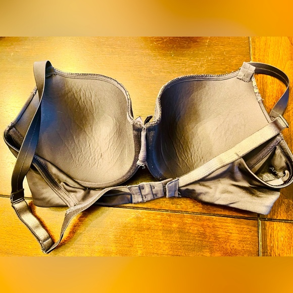 Ambrielle demi bra , push up, underwire .  38C.  Steel gray.  Excellent. - Picture 8 of 9